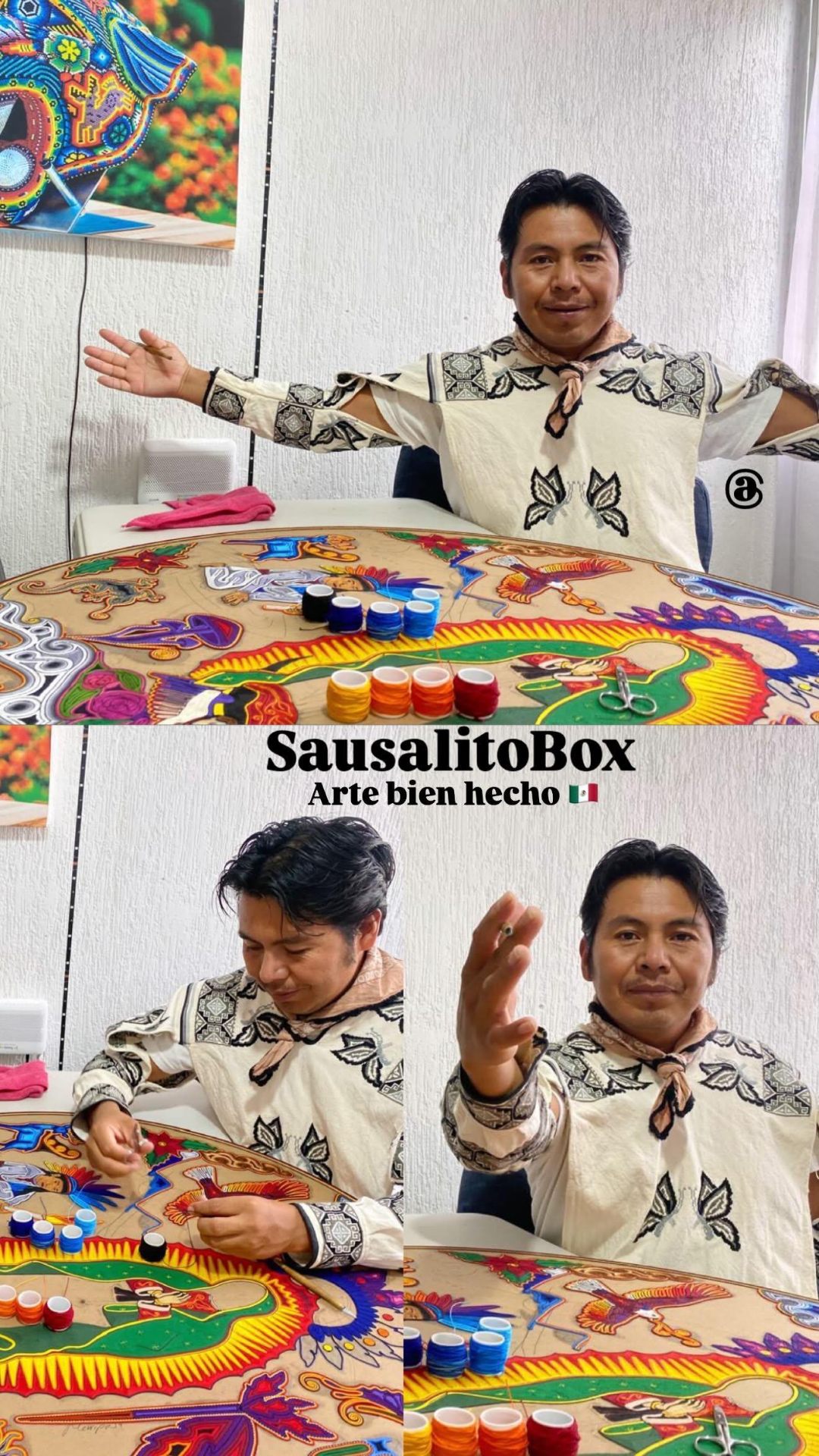 Sausalito Box maker at work